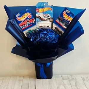 Hot Wheels Blue Gift Bouquet